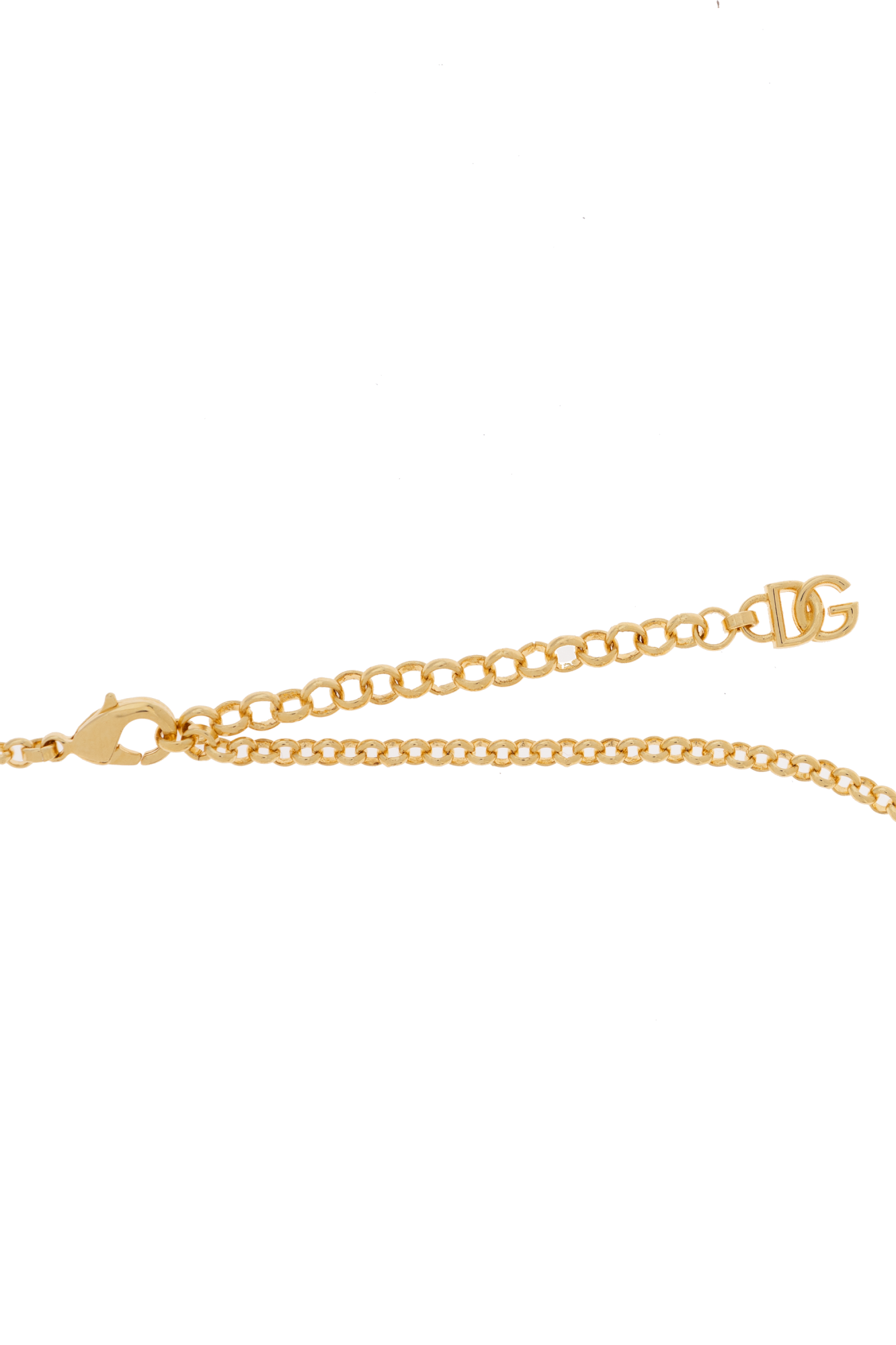ネックレス・チョーカー Dolce & Gabbana Brass Chain Necklace With Teardrop Dolce & Gabbana Brass Chain Necklace With Teardrop (Dolce